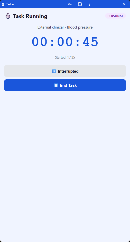 Tasker - Helping you analyse your admin workload